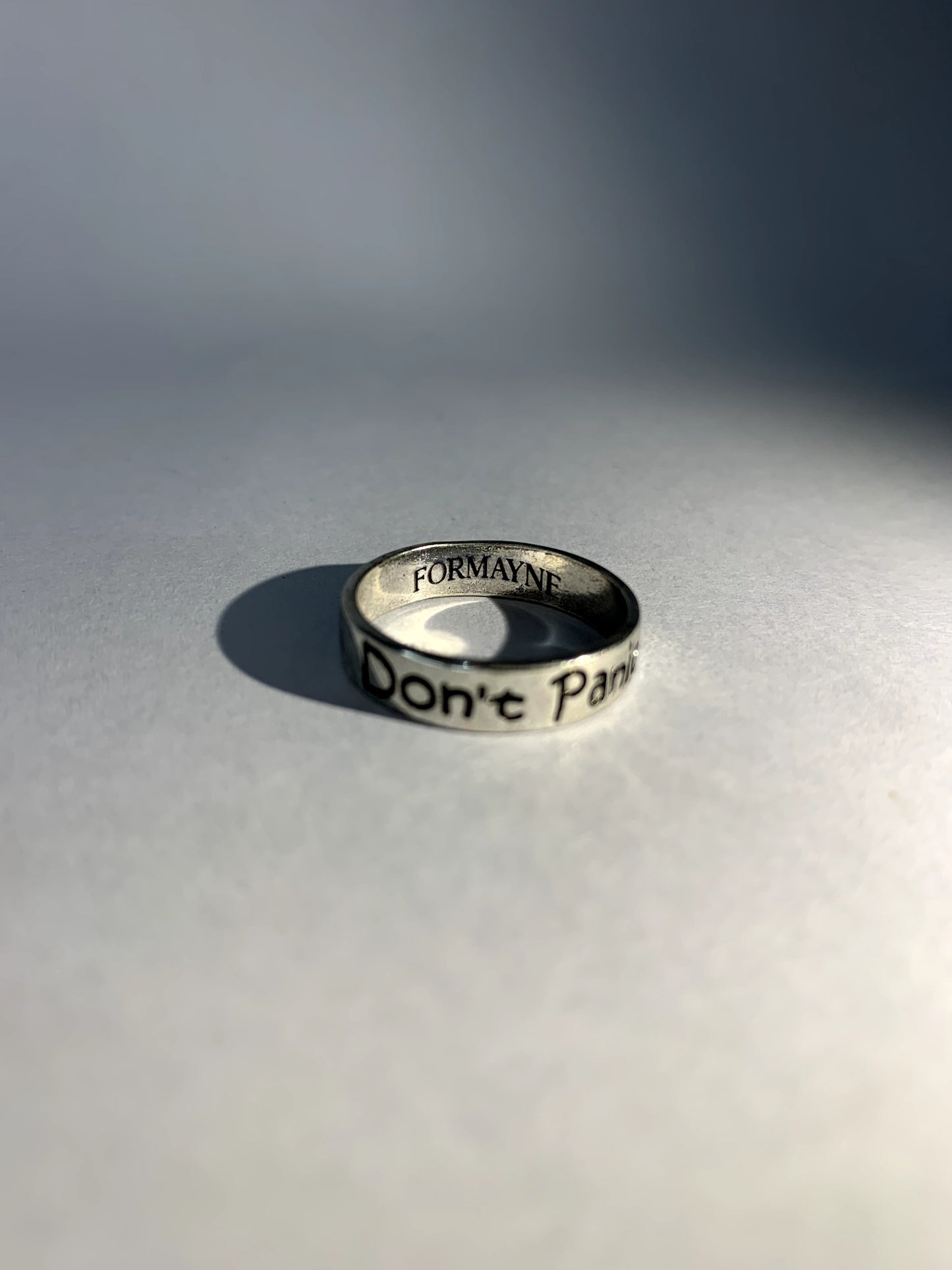 Don't Panic Ring